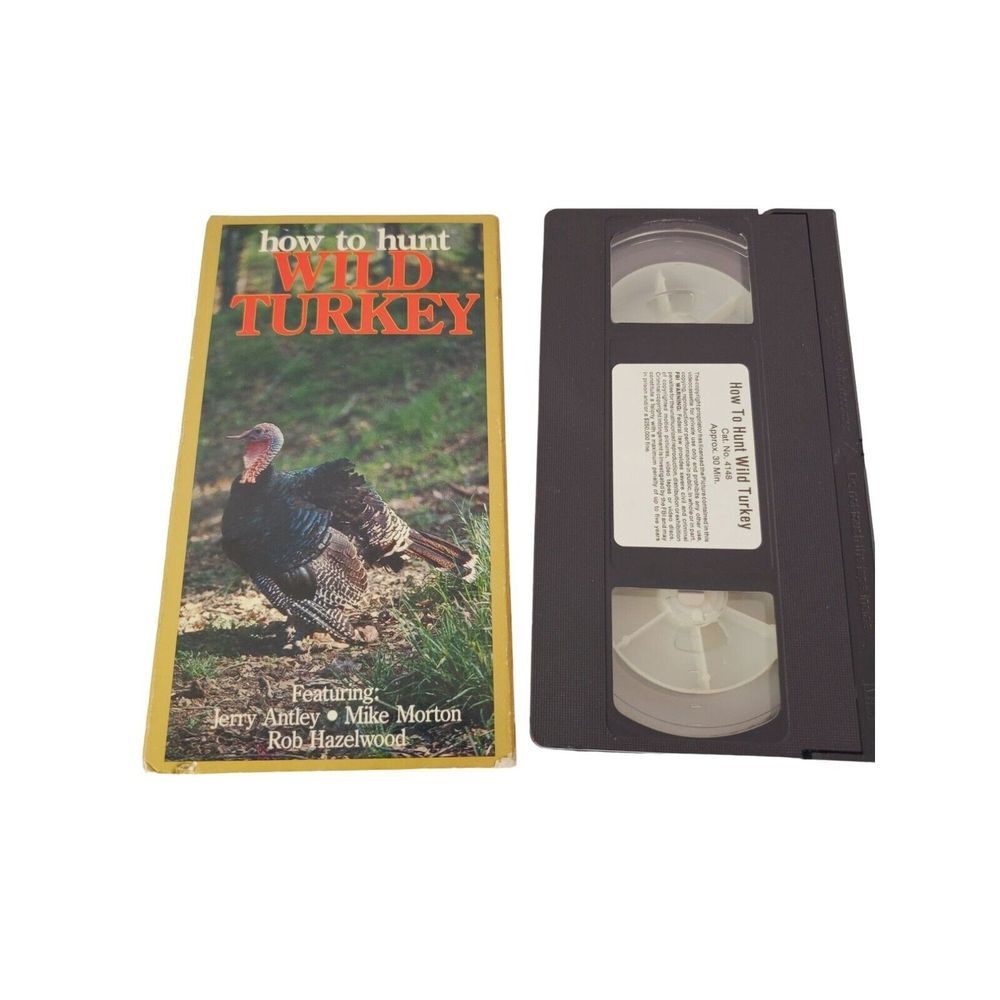 How‎ to Hunt Wild Turkey VHS Jerry Antley Mike Morton Rob Hazelwood